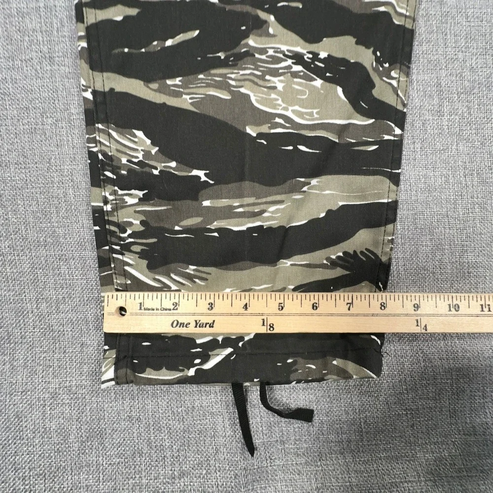 Backbone Cargo Pants Mens 34x32 Tiger Stripe Camo Tactical Military Utility